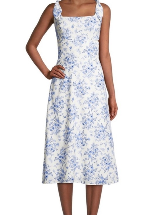 Laundry By Shelli Segal Dresses & Skirts - Laundry By Shelli Segal Women's Cut-Out Tie-Shoulder Midi-Dress, 8